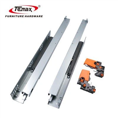 TEMAX סגירה רכה שקף מגירה מתחת להתקנה