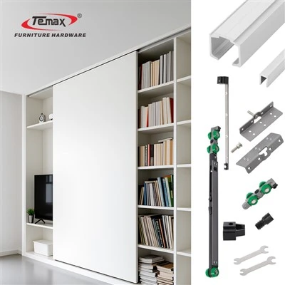 Temax Soft Close הזזה ארון גלגלי מערכת M51A